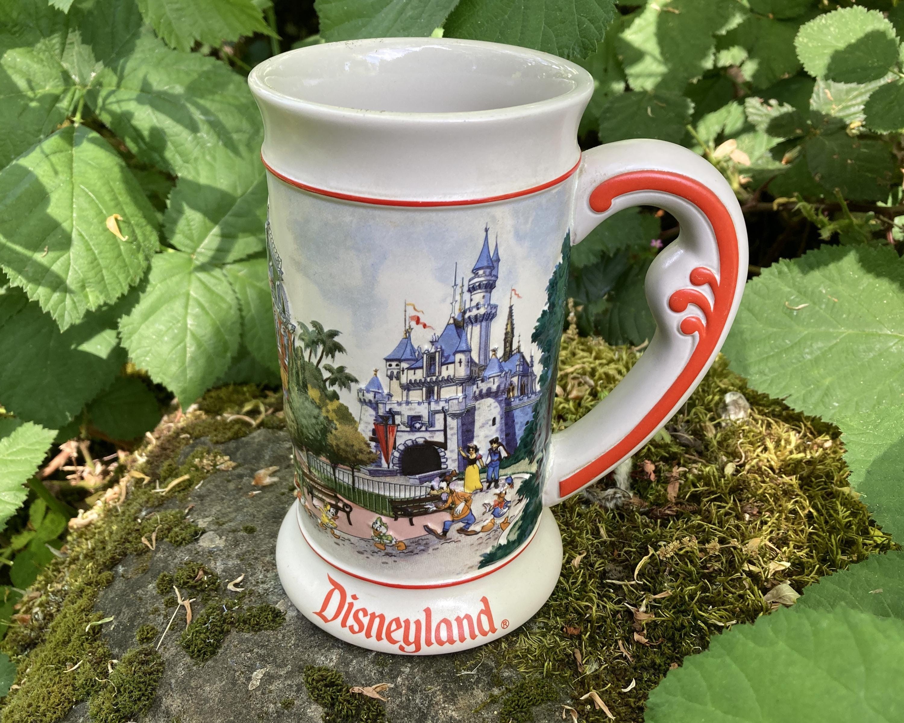 Vintage 1980's Disneyland Souvenir Stein / Tankard / Beer