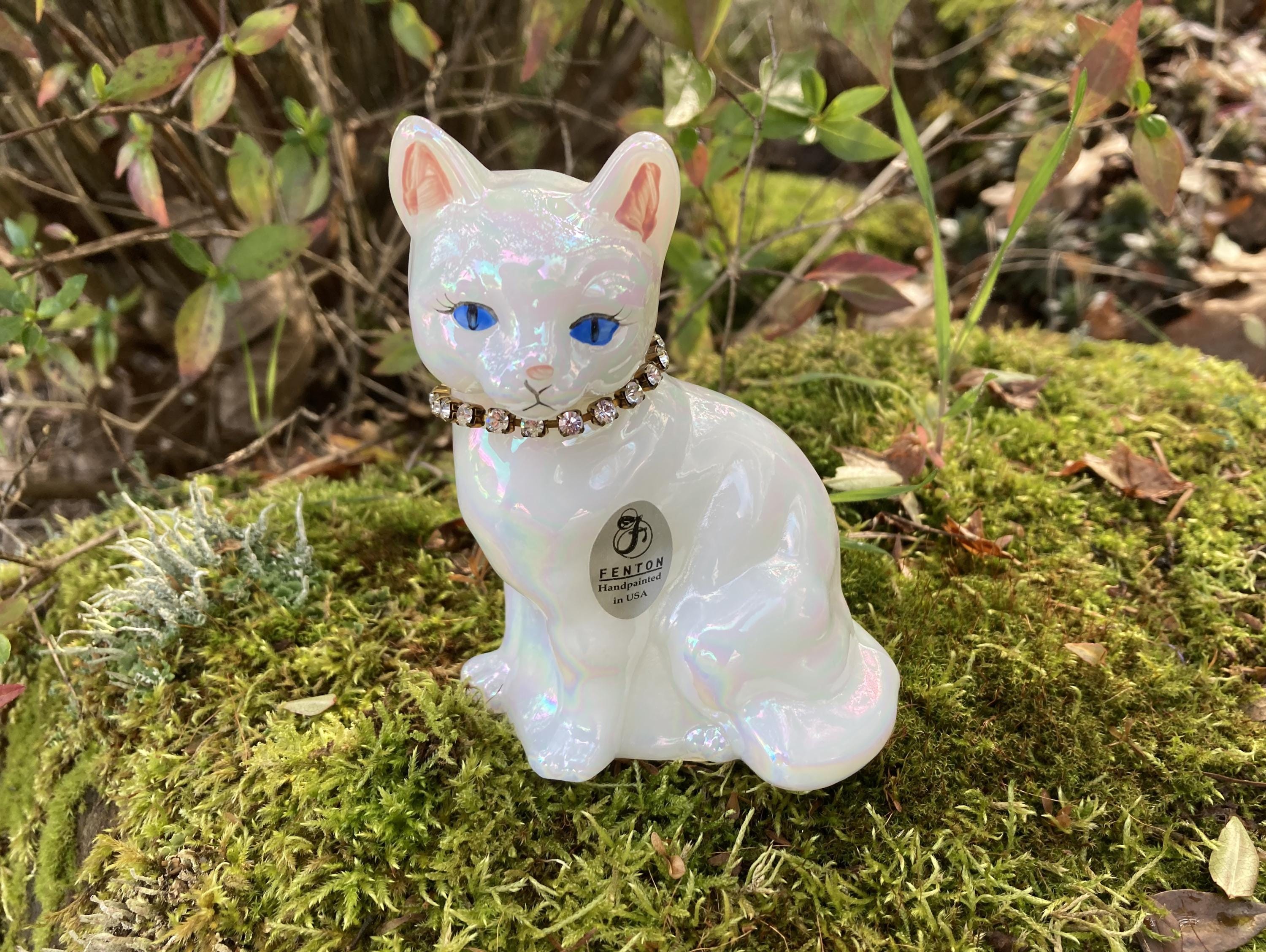 Vintage Fenton Opalescent Glass 3.5