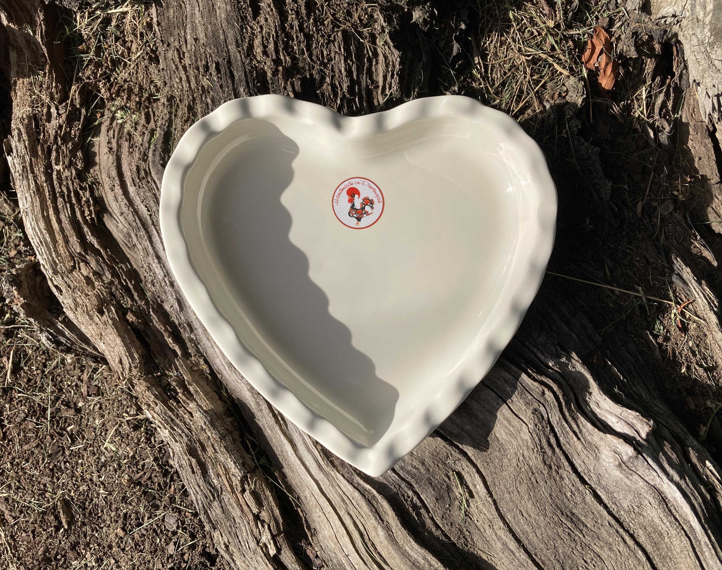 Ruffled Pie Heart Shaped Pie Dish Emile Henry Heart Pie Dish 2025