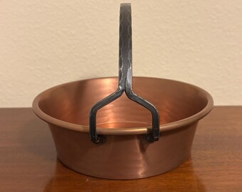 STOCKLI NETSTAL SWISS MADE 銅製 蓋付 フライパン Vintage Swiss Made Stockli Netstal 7