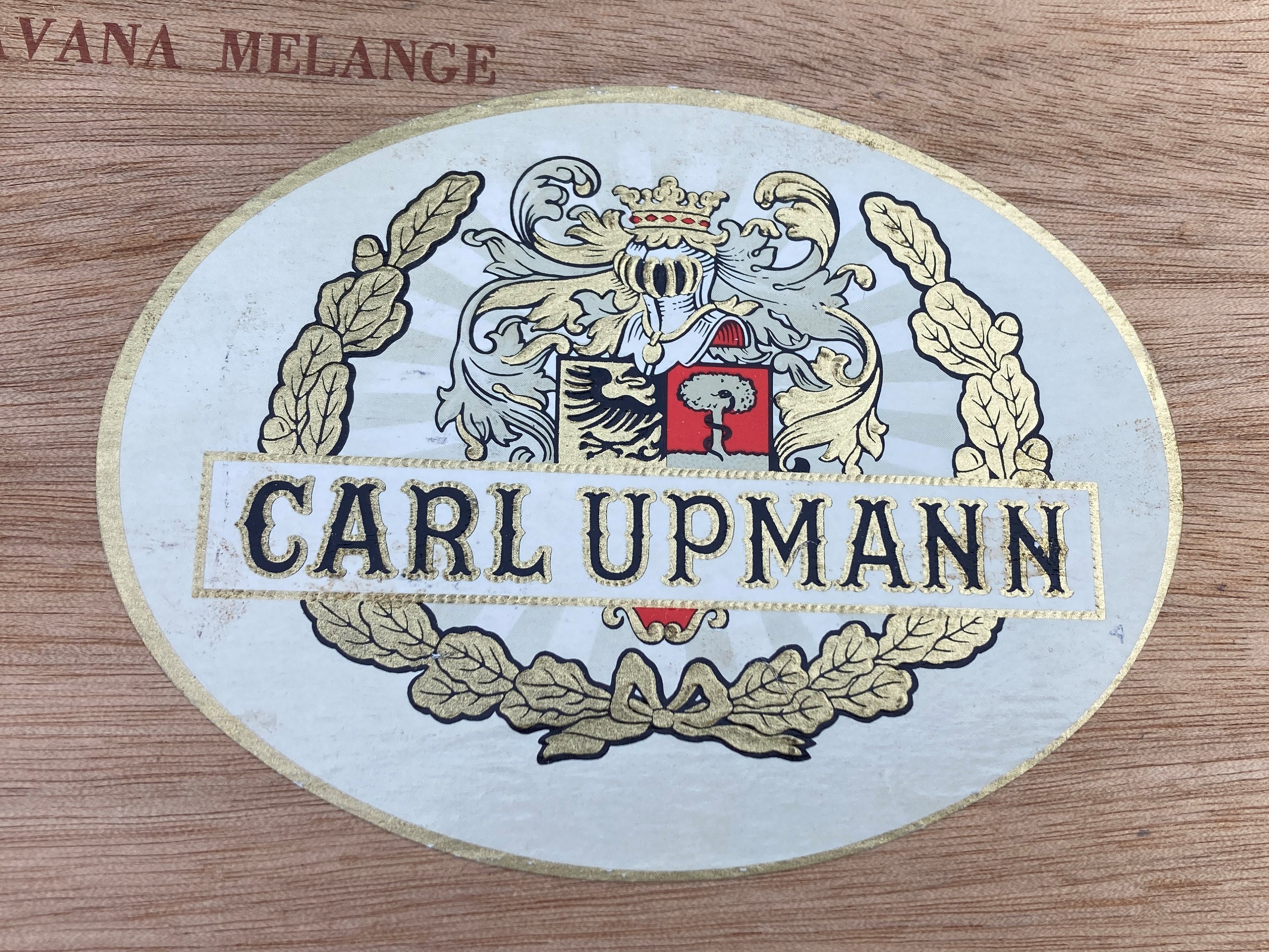 ヴィンテージ 空の木製カール アップマン シガー ボックス - Etsy 日本