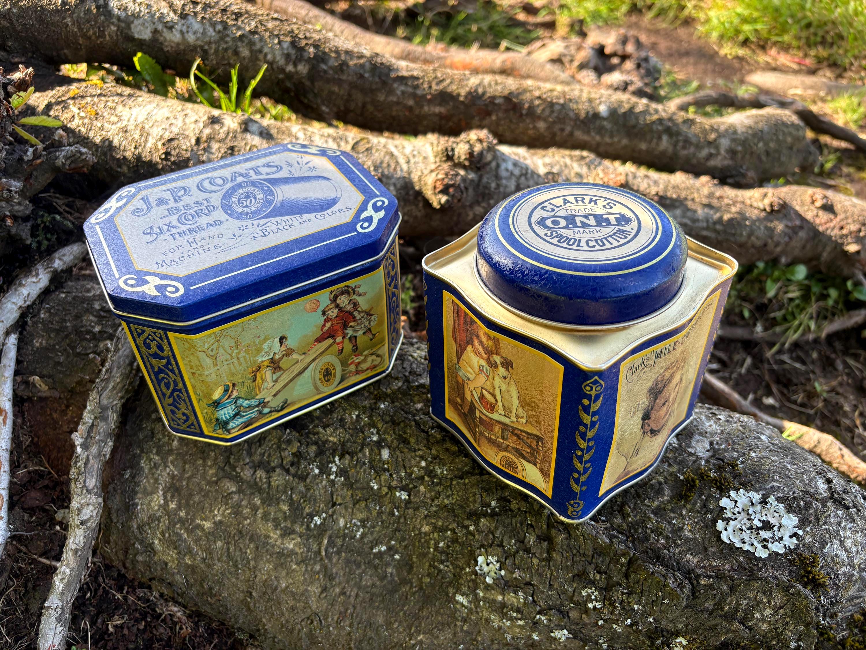 J P Coats Tin - Etsy