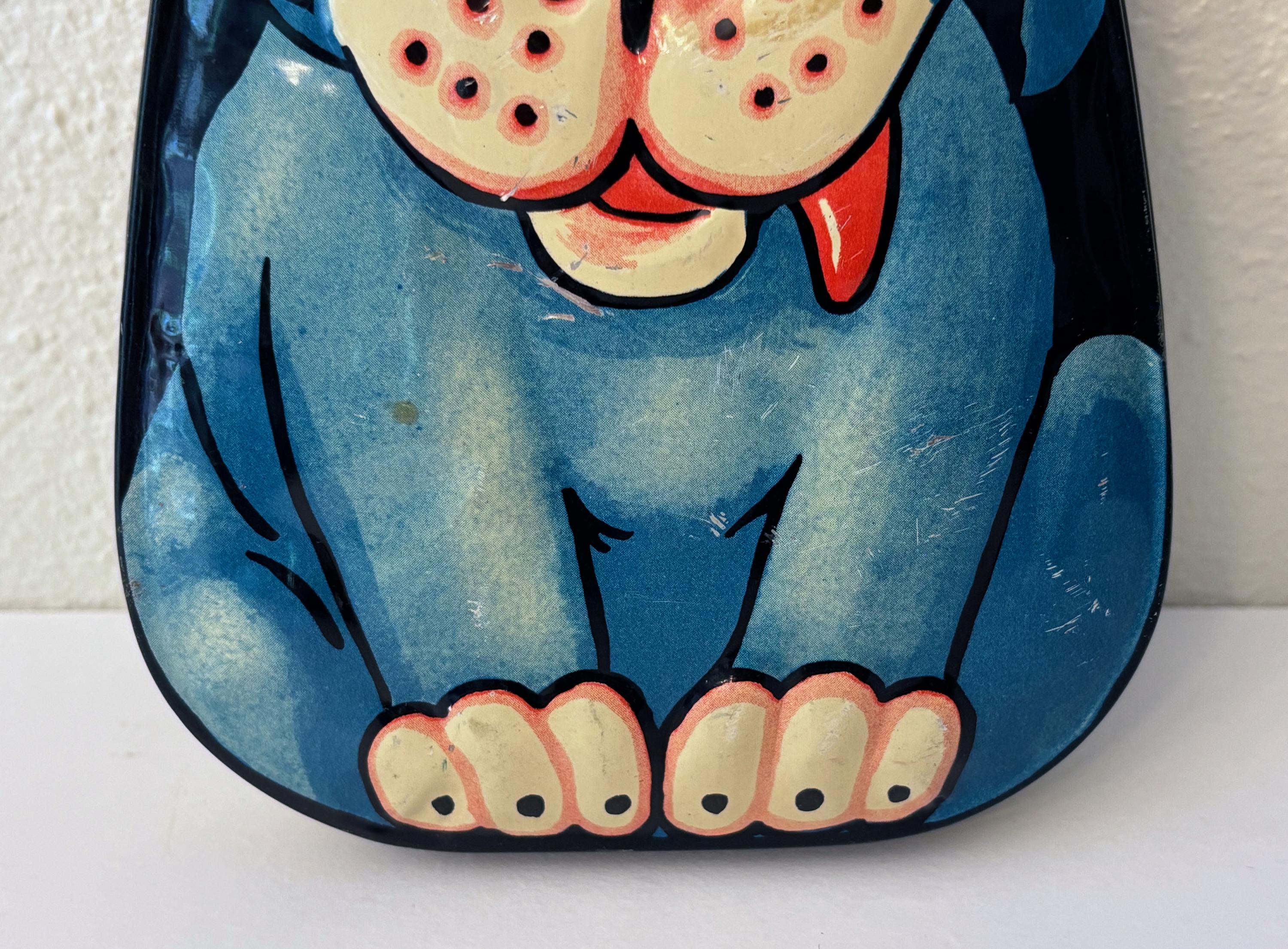 ANCIENNE BOITE FER décors chat confiserie Louis Clauss boite fer embal bonbons EUR 11,00 - FR