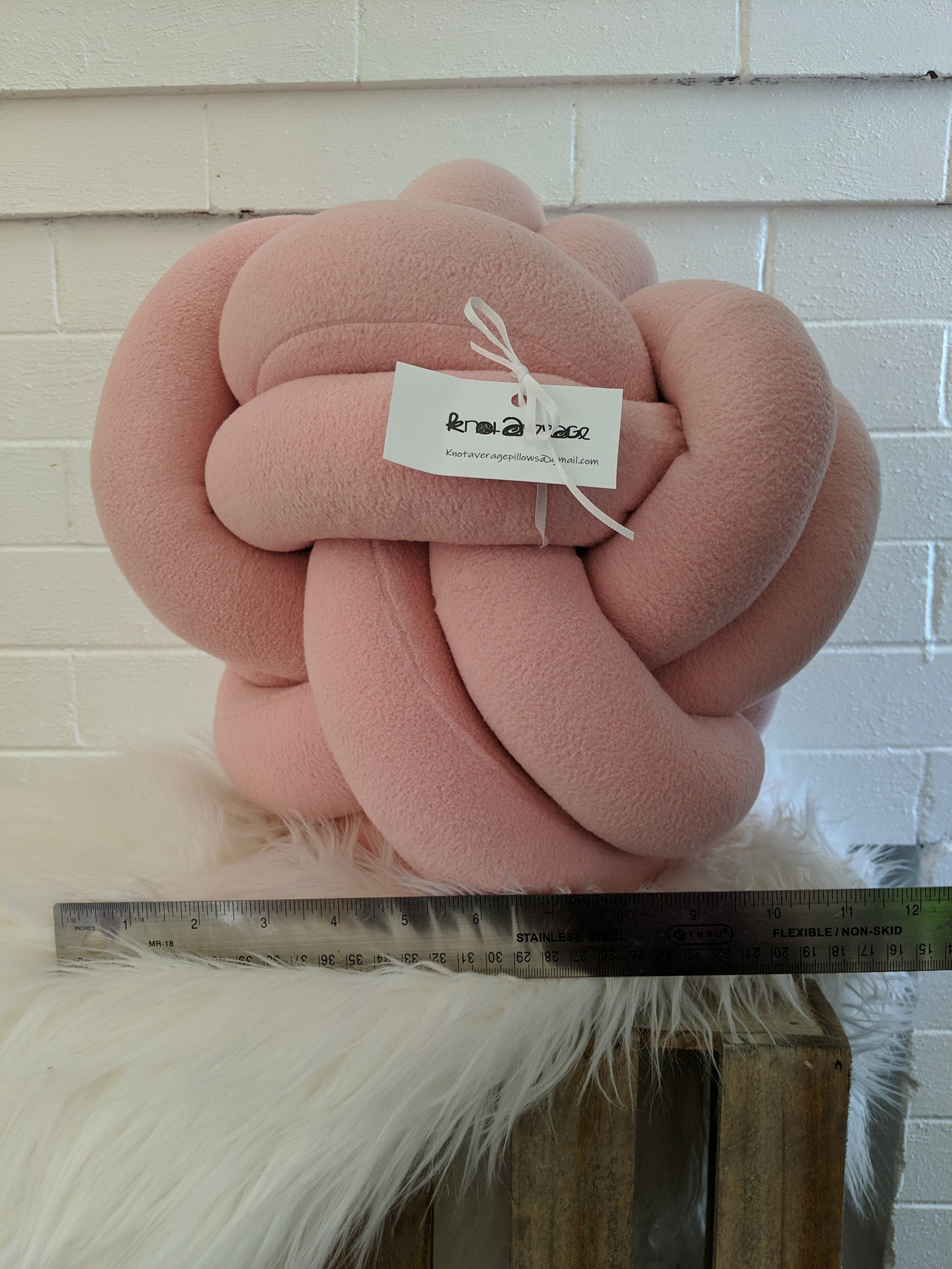 Knotted Pillow Balls Custom Color Requests Etsy