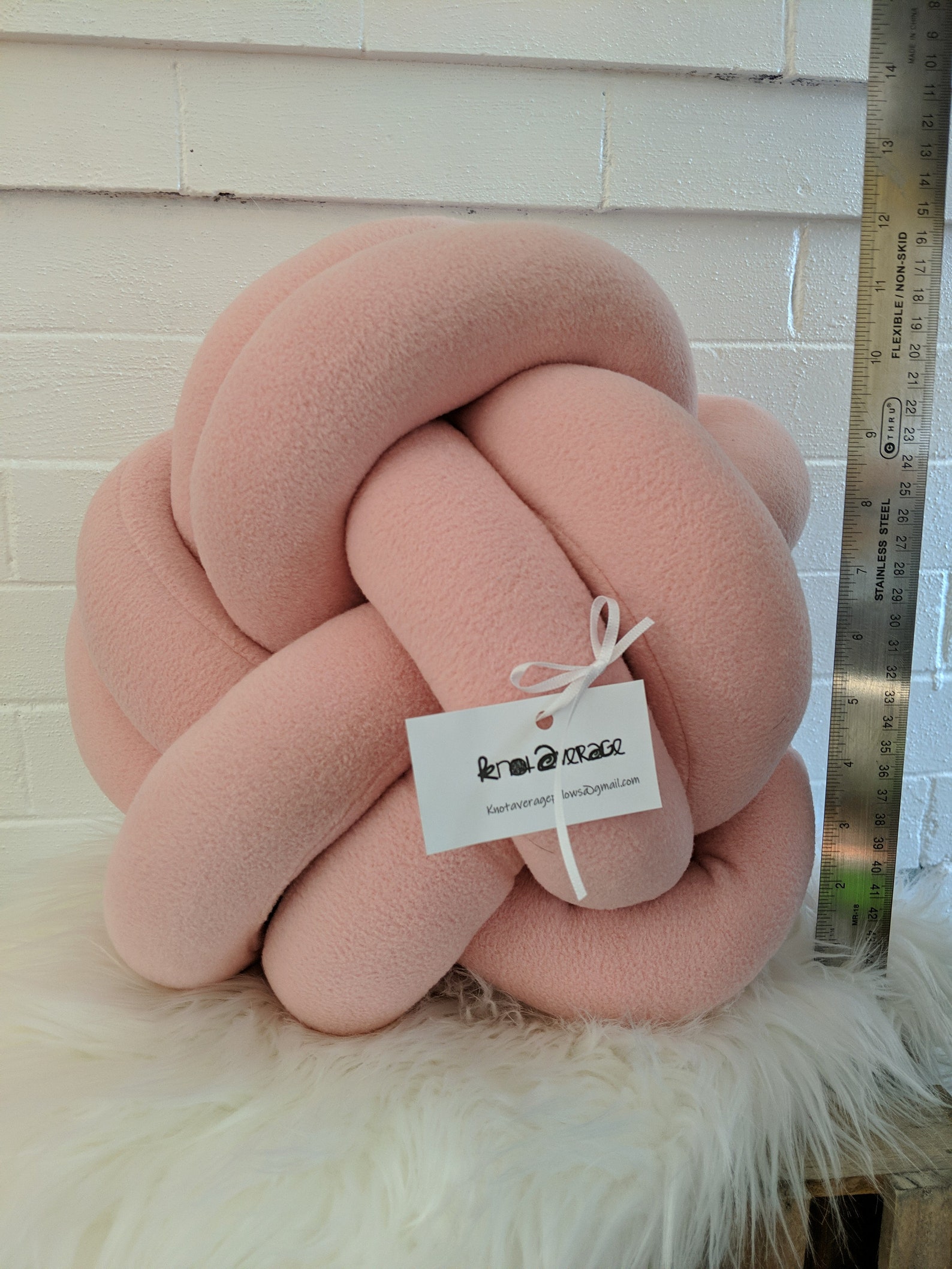 Knotted Pillow Balls Custom Color Requests Etsy