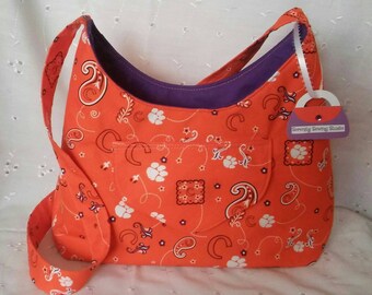 Clemson purse!! OOAK & handmade!!