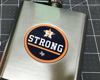 printed flask etsy