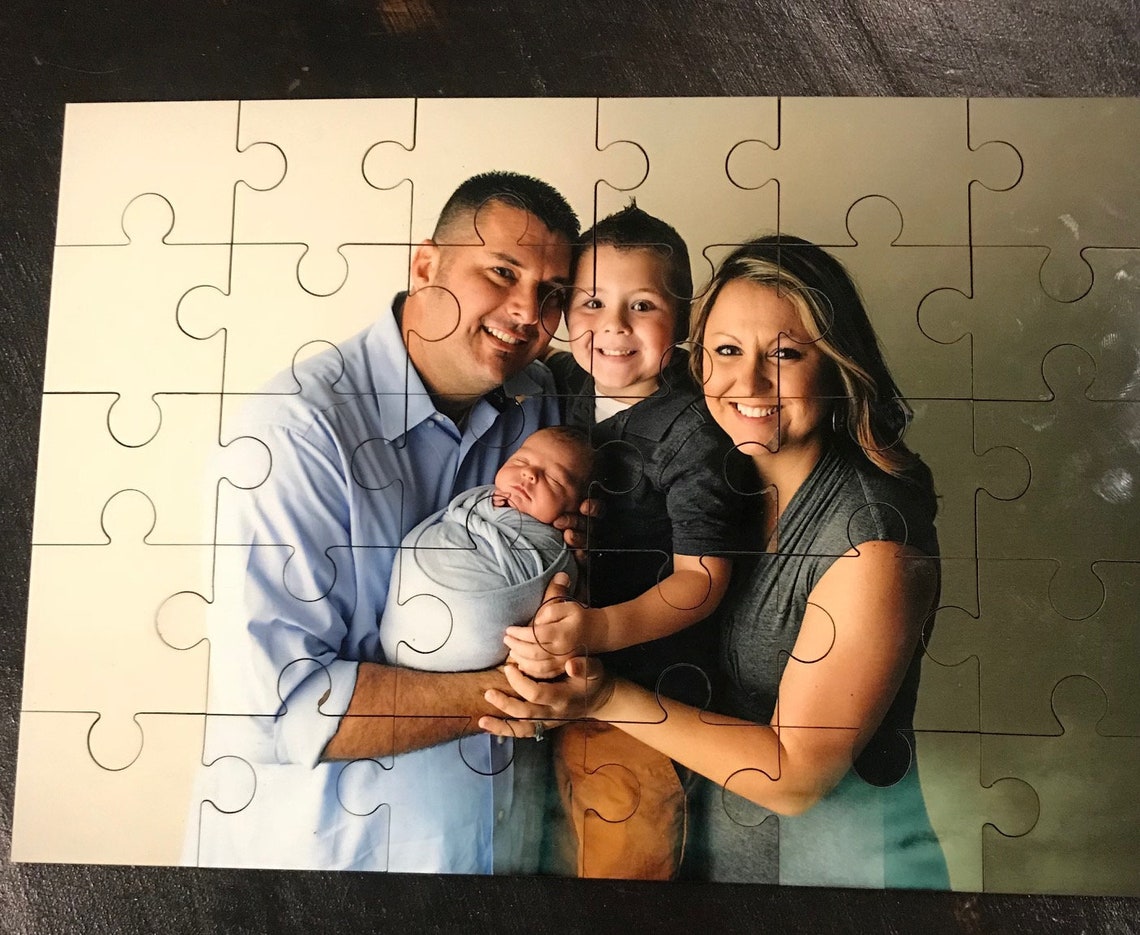 Custom Printed Puzzle Photo Gift Bridesmaid Gift Will You Etsy