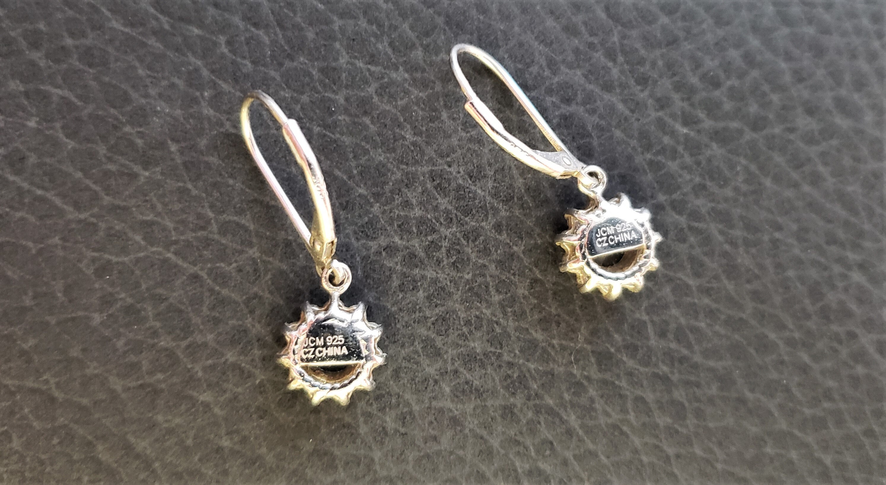 Jcm 925 cz china cheap earrings