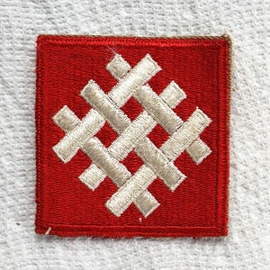World War II 6th Army Group, 1944 Southern France E.T.O.” Patch, --- FREE USA Shipping