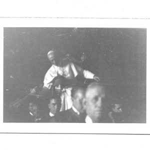 Pope Pius 12, small war photograph, Rome and Naples area Italy --- FREE USA Shipping