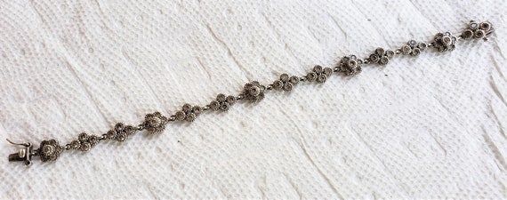 Tennis Bracelet ST14 -- Estate Vintage --- FREE U… - image 2