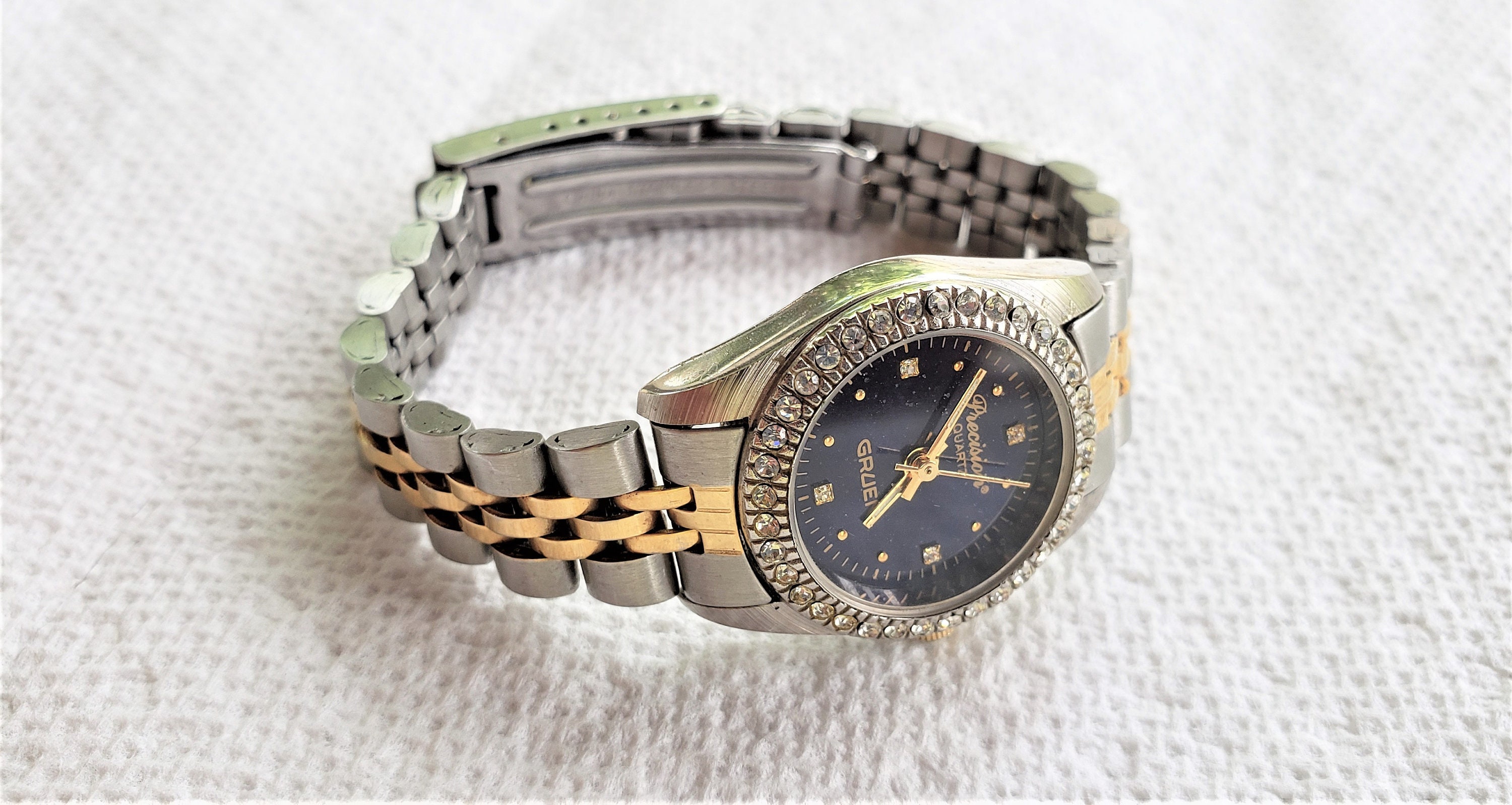 Gruen Precision Quartz Ladies Watch Model GP3005 Estate Etsy