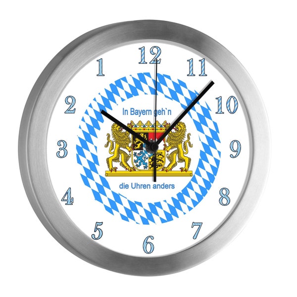 Wall clock Bavaria