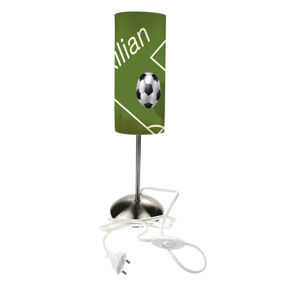 Kinder Tischlampe / Schreibtischlampe Motiv Fußball