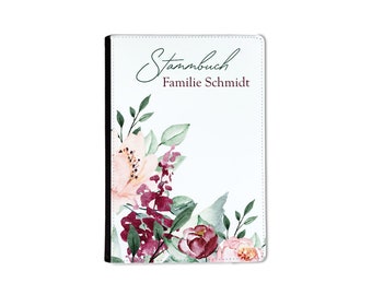 Stammbuch A5 Boho Gold Brombeere personalisierbar