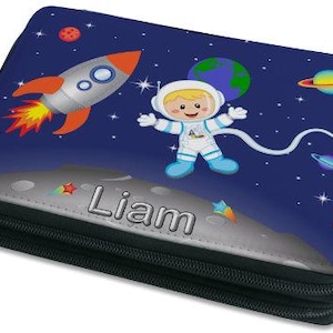 Pencil case, pencil case, pencil case, personalized with name space
