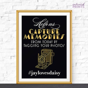 F. Scott Fitzgerald -  The Great Gatsby Quote Print, Printable art wall decor, Quote poster, Art Deco, Party Printable