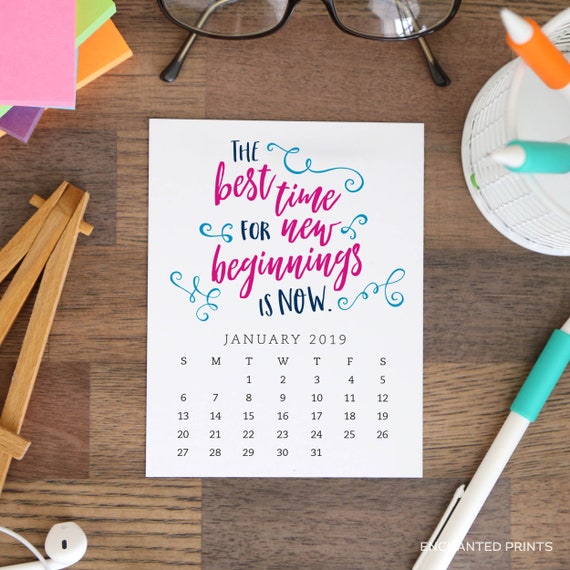 Calendar Inspirational : Printable desk calendar month inspirational and etsy Calendar Inspirational : Printable desk calendar month inspirational and etsy