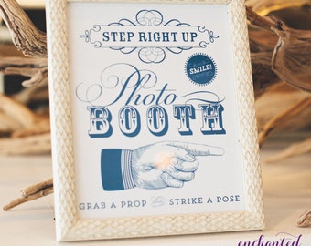 Vintage Photo Booth Sign - Wedding Photo Booth Sign, Wedding Prop, Photo Booth Prop, Wedding Sign - Instant Download Printable