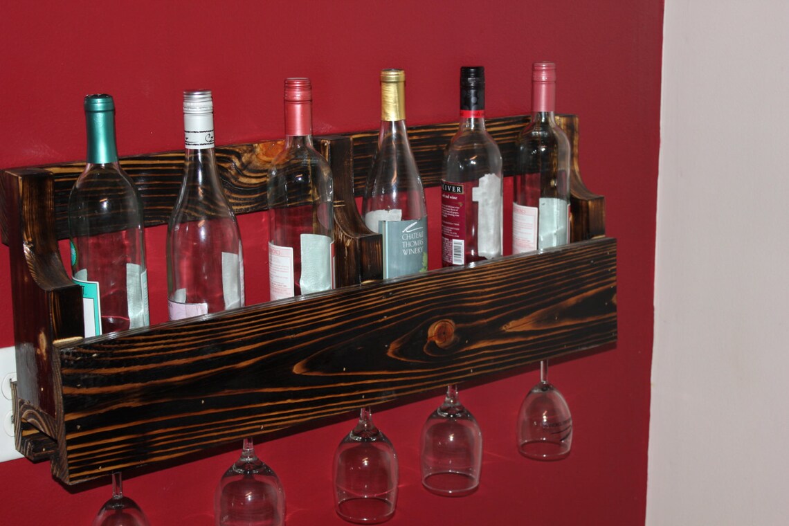 Wine shelf Etsy