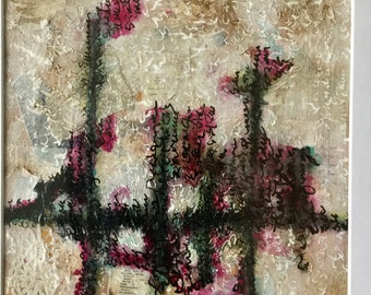 Love Letter Series 4 Original painting Acrylic texture abstract art B G Morrow