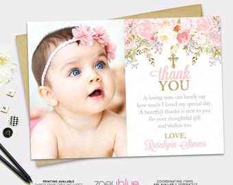 baptism thank you etsy baptism thank you card wording
