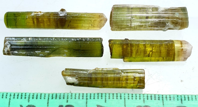 41 Carats Beautiful Green Color Tourmaline Crystal Type Very Nice Quality from Afghanistan