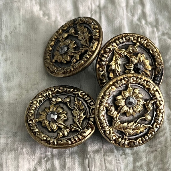 Set of Four Victorian Buttons