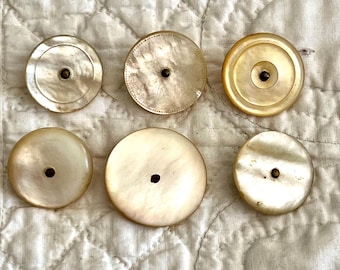 Colonial Pin Shank Buttons Early American
