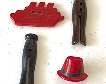 Fun Bakelite Buttons