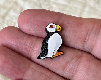 Puffin Metal Button Vintage JHB