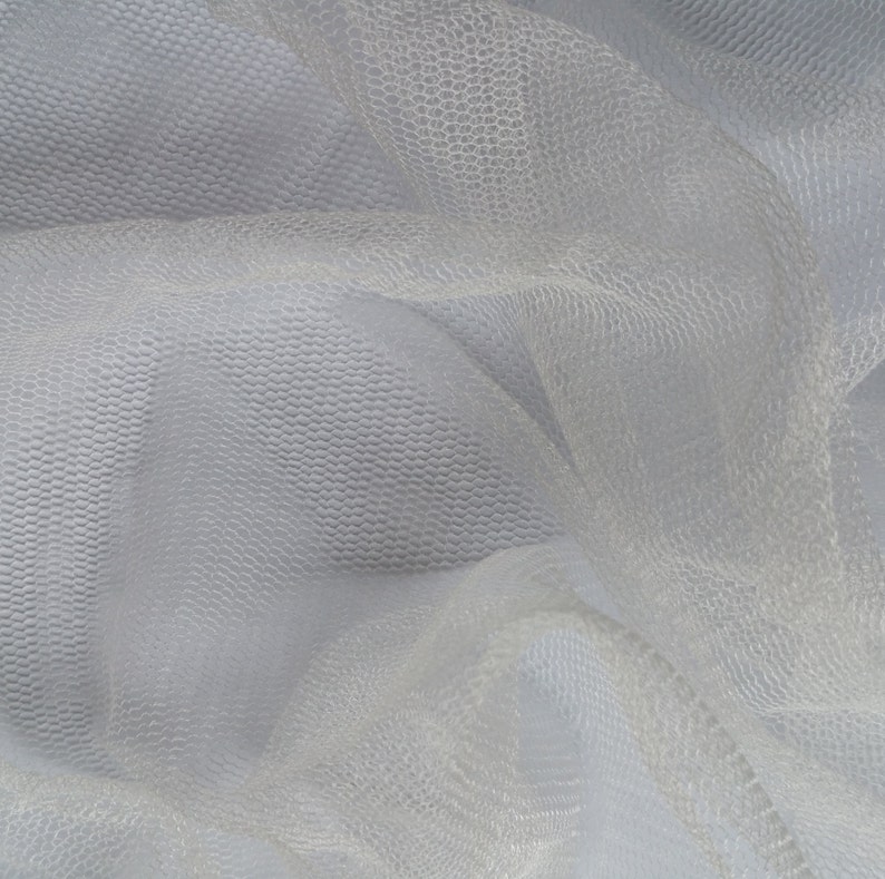porcelaine priced per yard 100/% French silk tulle