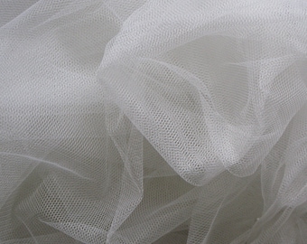 Inglese morbidi netto - 3M wide-118 pollici di larghezza - bianco puro, bianco morbido, avorio, nudo, nero - venduti dal cantiere