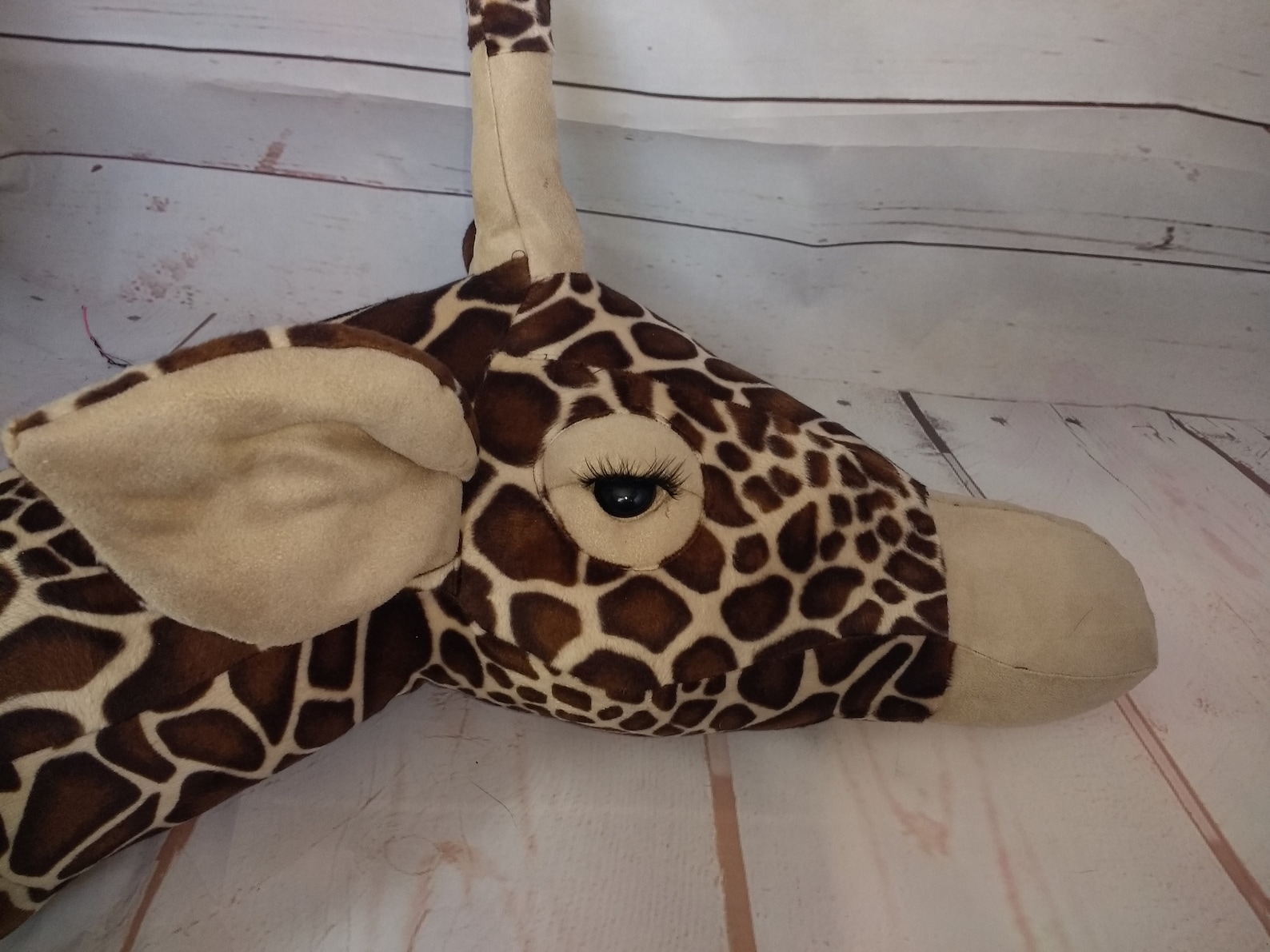 Large Giraffe Head Wall Hanging Etsy UK