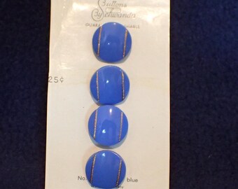 Buttons By Schwanda - Blue and Gold - Western Germany