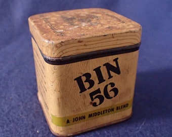 Tobacco Tin - Bin 56 - John Middleton Blend