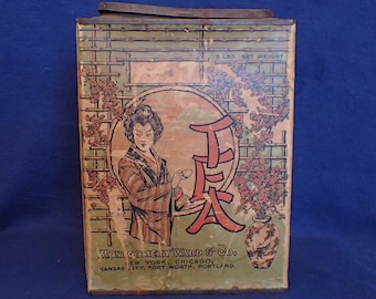 Montgomery Ward Tea Tin - Large