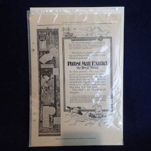 1902-1903 Good Houskeeping Magazine Advertisement - Pabst Malt Extract / Cabot&#39;s Sulpho-Napthol/ Welch&#39;s Grape Juice/ Burpee&#39;s/ Standorette