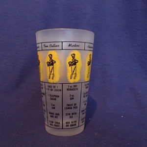 Mr. Bartender Cocktail Shaker Glass by Federal Glass