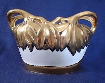 Julius Dressler Nouveau Jardinere - Planter - 1890-1914!! - Vase - Bohemian - Austria