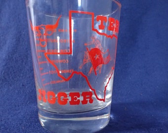 Texas Jigger Glass - Novelty Barware - Oversized Shot Glass