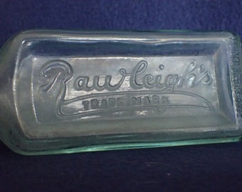 Rawleigh's Trade Mark Glass Bottle