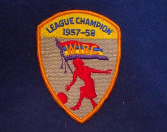 WIBC League Champion Patch 1957-58 - Bowling Memorabilia