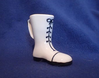 Miniature Shoe Pitcher - Porcelain