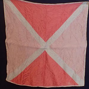 Vera Scarf - Acetate - Mod - Pink White