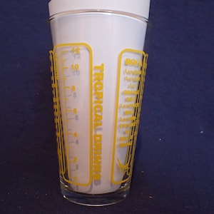 Tropical Drinks Shaker Glass -  Cocktail Shaker