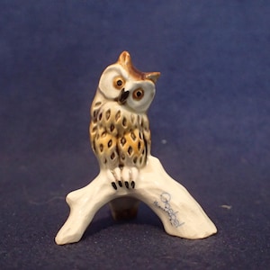 Gobel Owl Figurine - Porcelain - West Germany