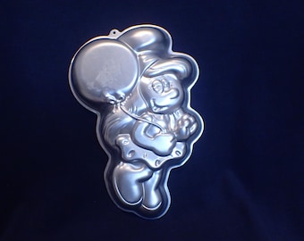 Vintage Wilton Cake Pan - Smurfette - 1983
