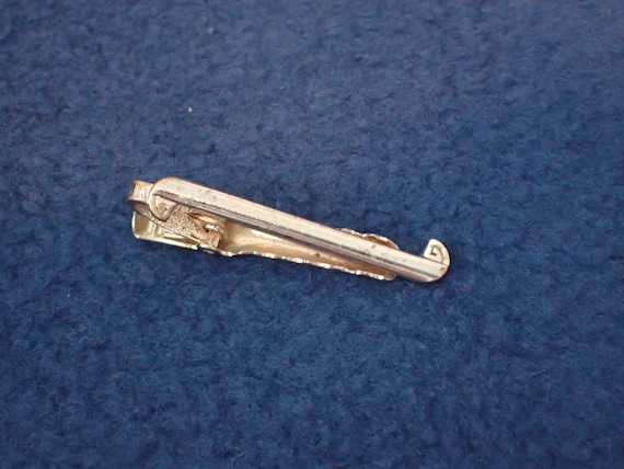 Tie Bar - Silver Scroll Tip - image 1